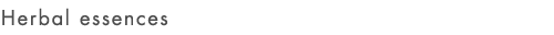 Herbal essences